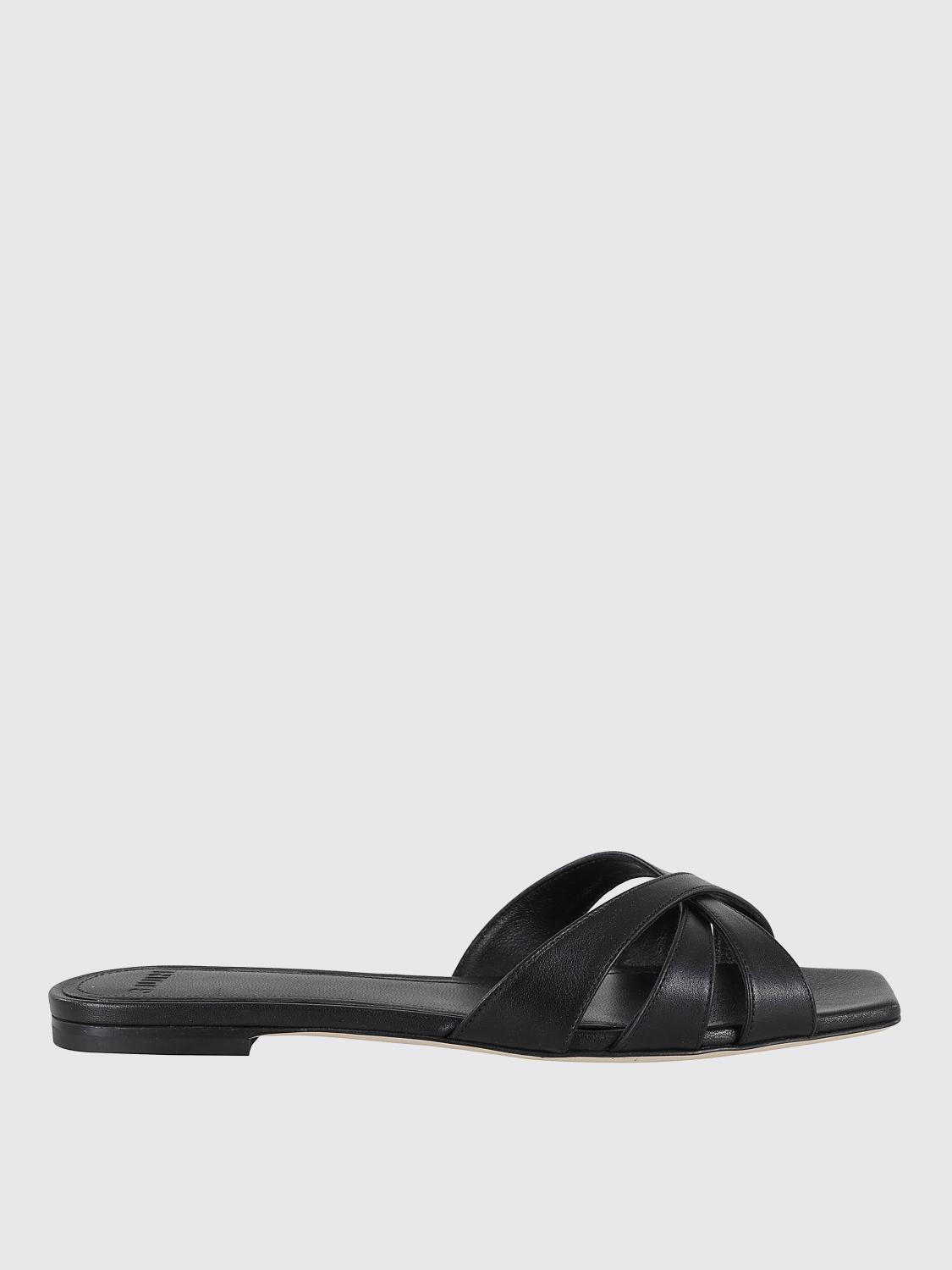 3juin Nerea Woven Strap Calf Leather Sandals