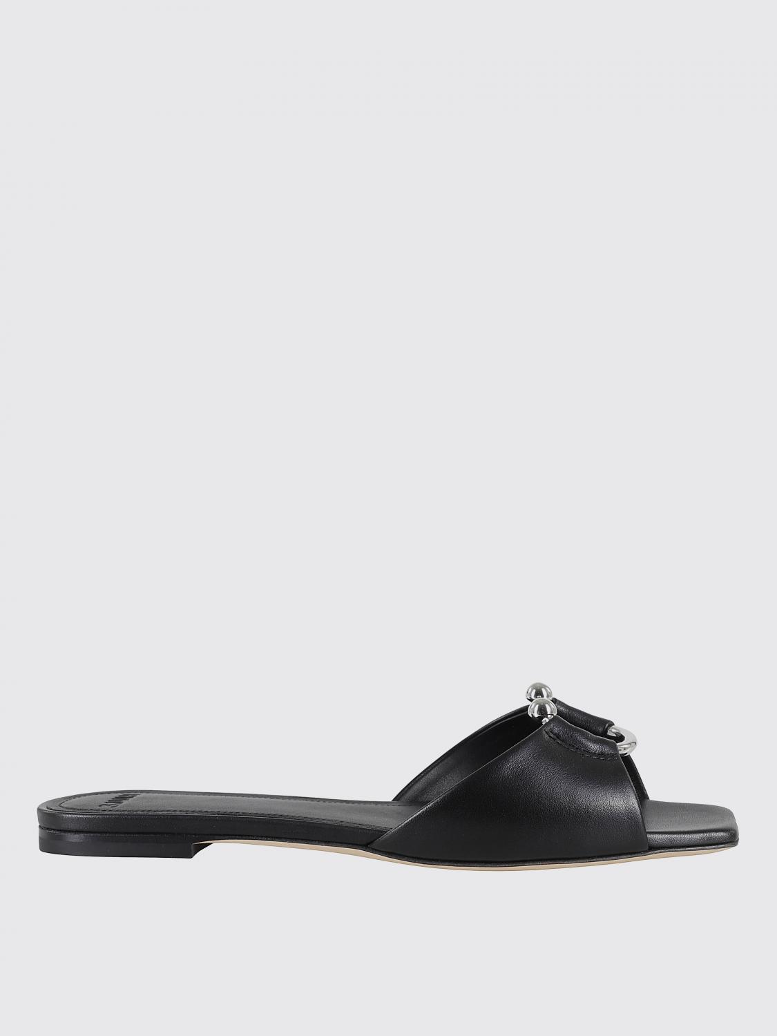 3juin Milla Flat Sandal With Square Toe