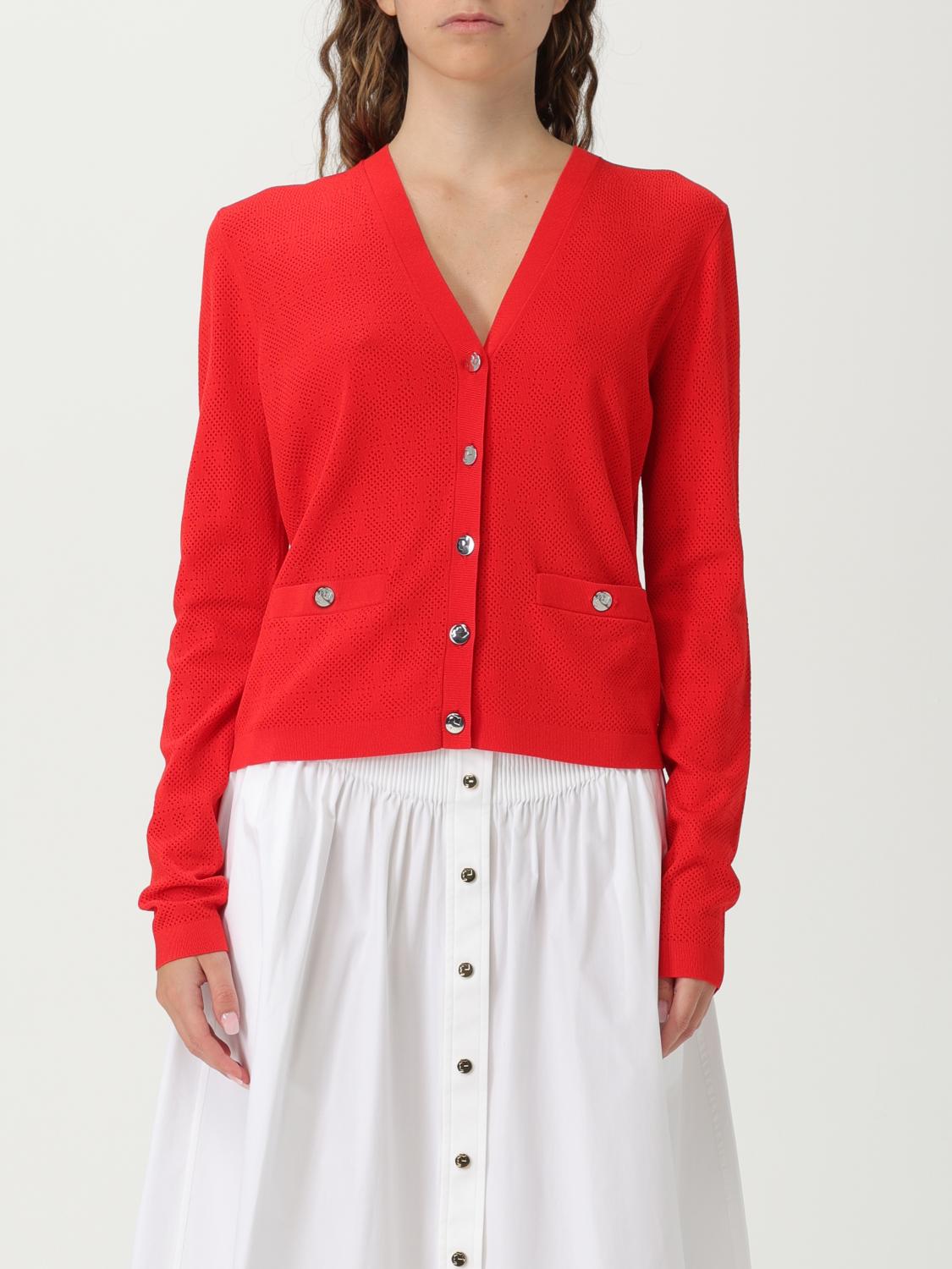 Tory Burch Sweater Woman Color Red