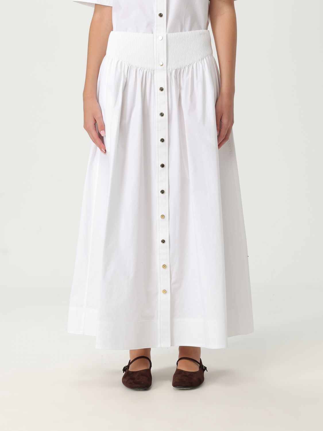 Tory Burch Skirt Woman Color White
