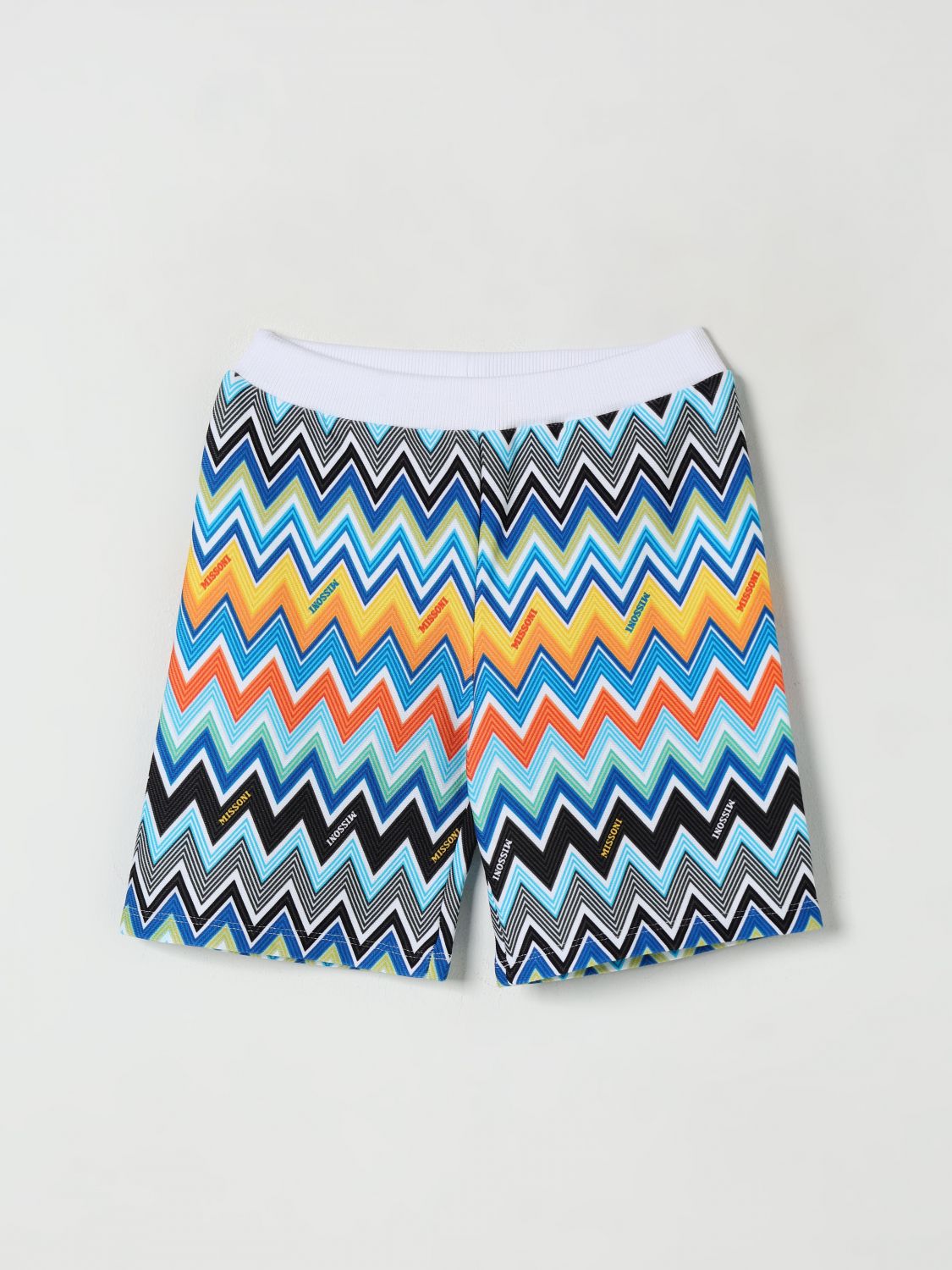 Shop Missoni Shorts Kids Color Multicolor
