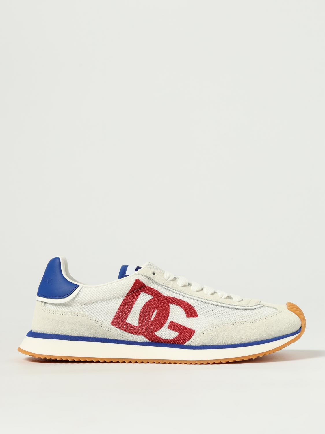 Dolce & Gabbana Cushion Low-top Sneakers Featuring Contrasting Elements