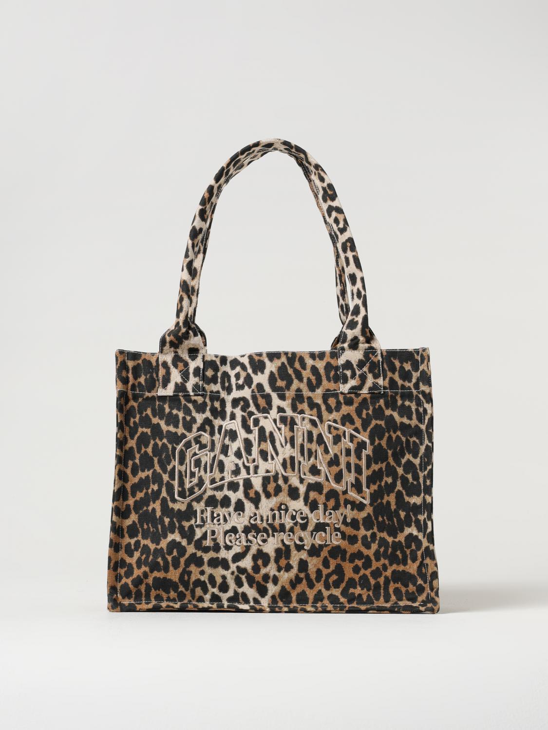 Ganni Women Large Easy Shopping Tote Bag