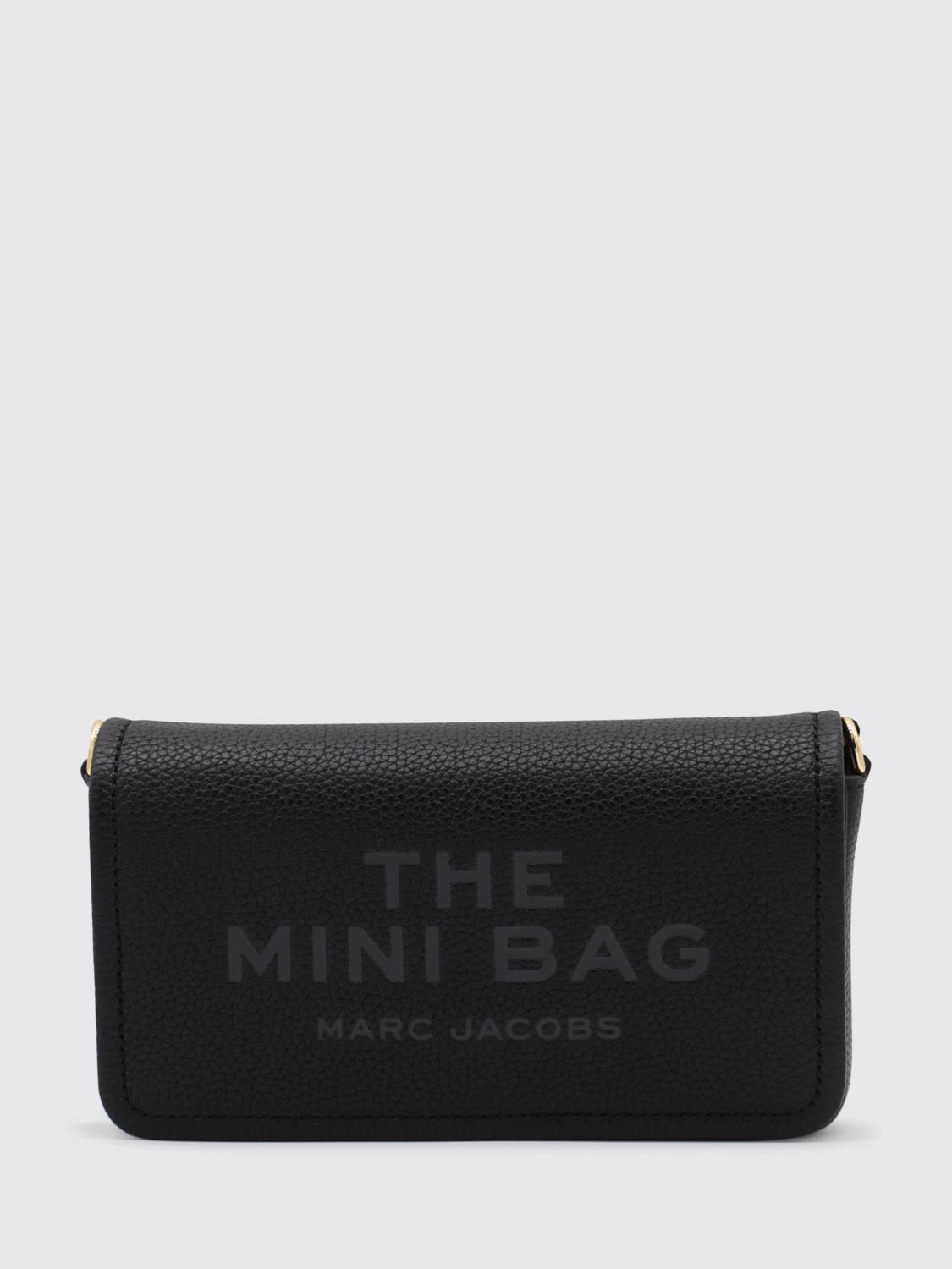 Marc Jacobs The Mini Bag Leather Cross Body Bag In Black