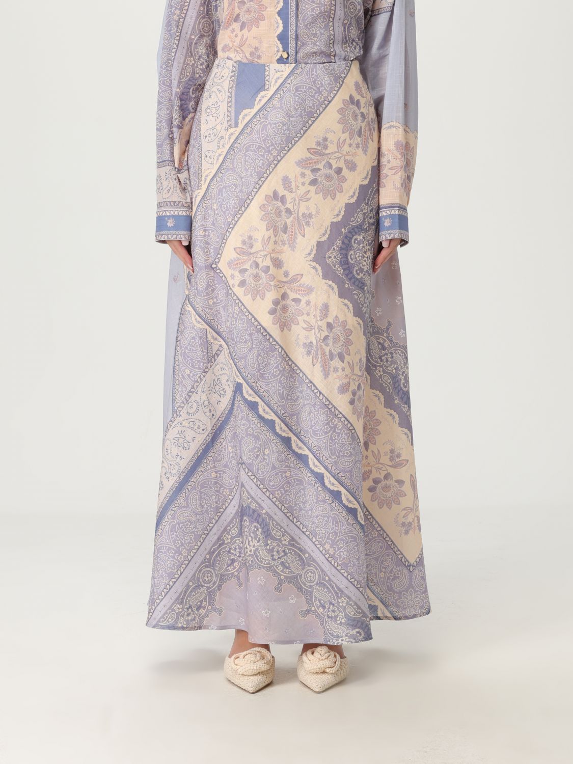 Zimmermann Skirt  Woman Color Violet