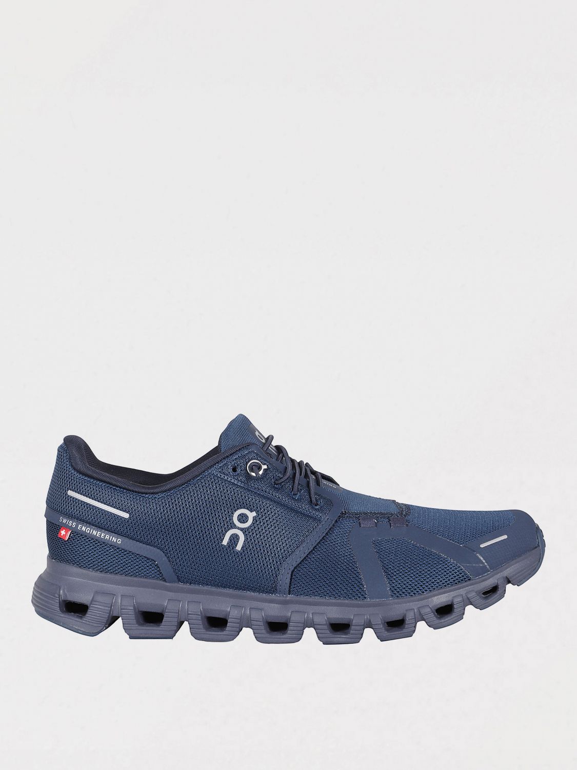 On Running Cloud 6 Active Sneakers With Quick-lacing System In Blue