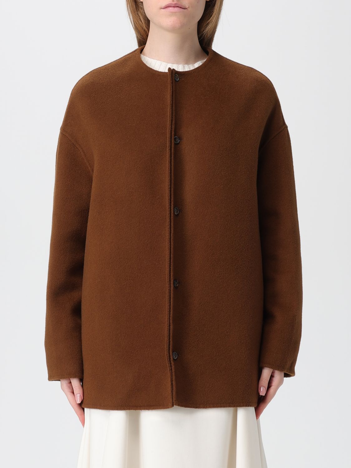 Loulou Studio Coat Lou Lou Studio Woman Color Brown In Brown