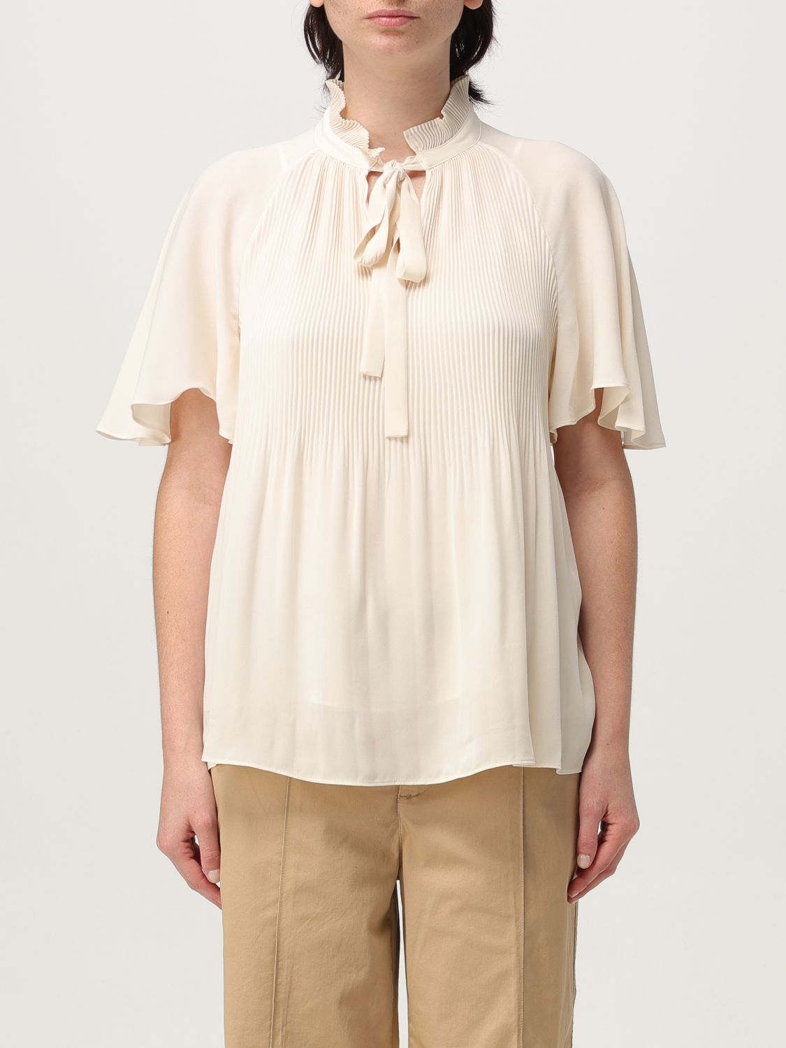 Polo Ralph Lauren Hemdbluse Damen Farbe Beige In Nude