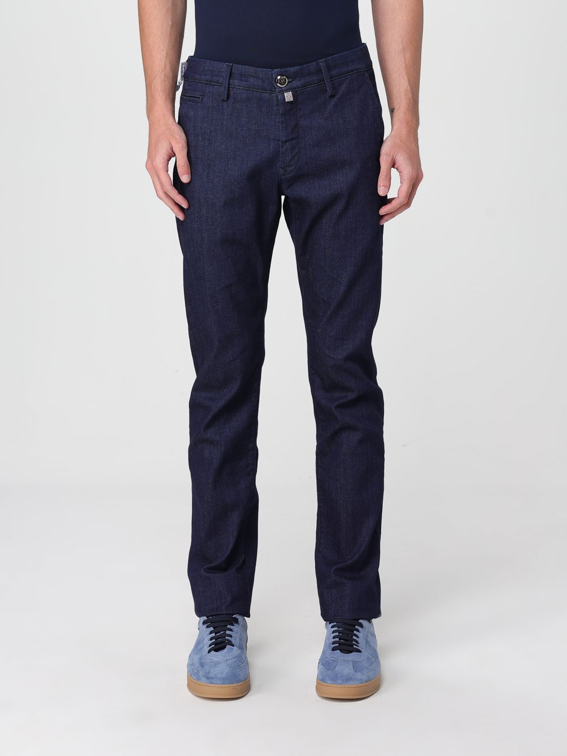 Jacob Cohen Pants  Men Color Blue In Blue