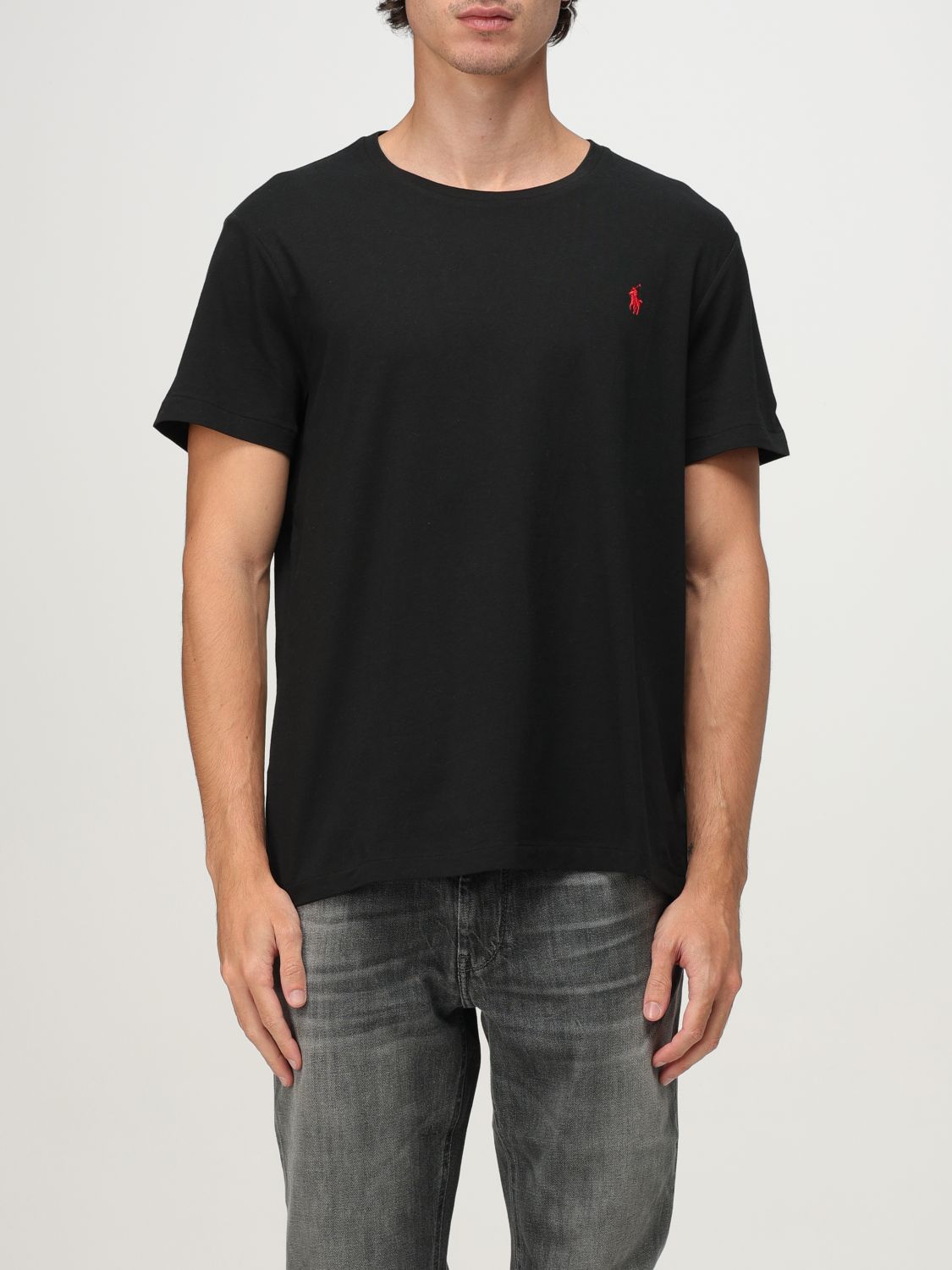 Polo Ralph Lauren Classic Fit Performance Jersey T-shirt In Black
