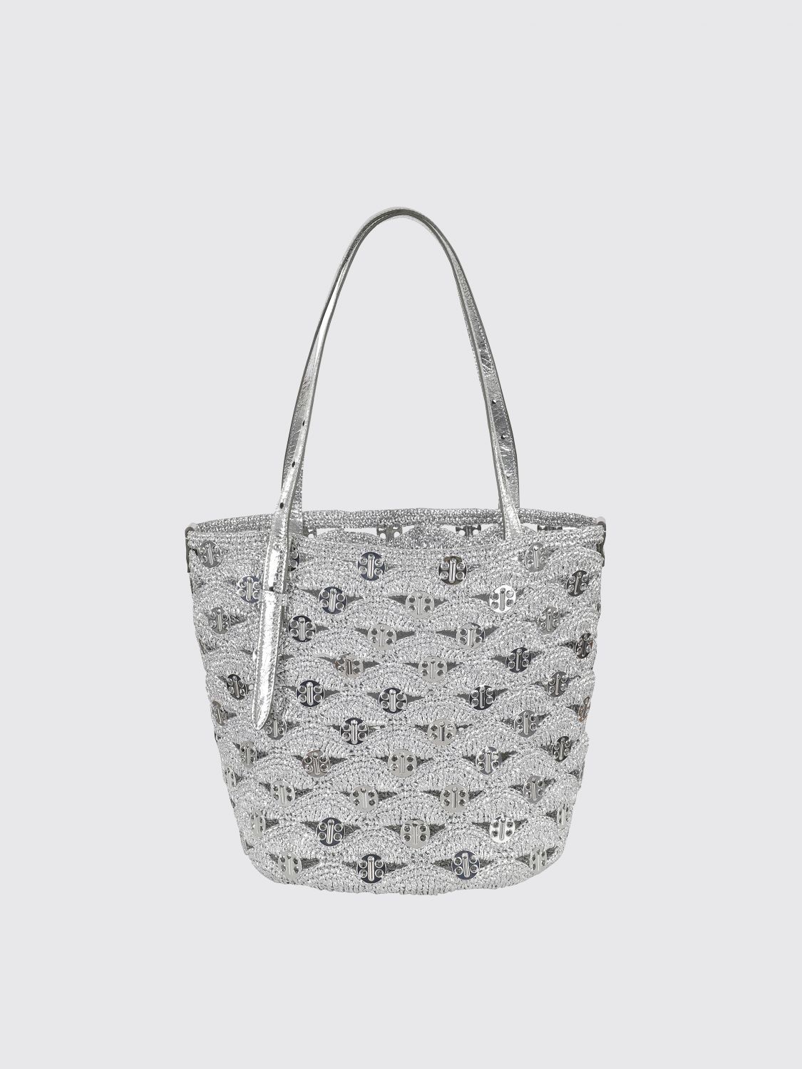 Rabanne Shoulder Bag  Woman Color Silver
