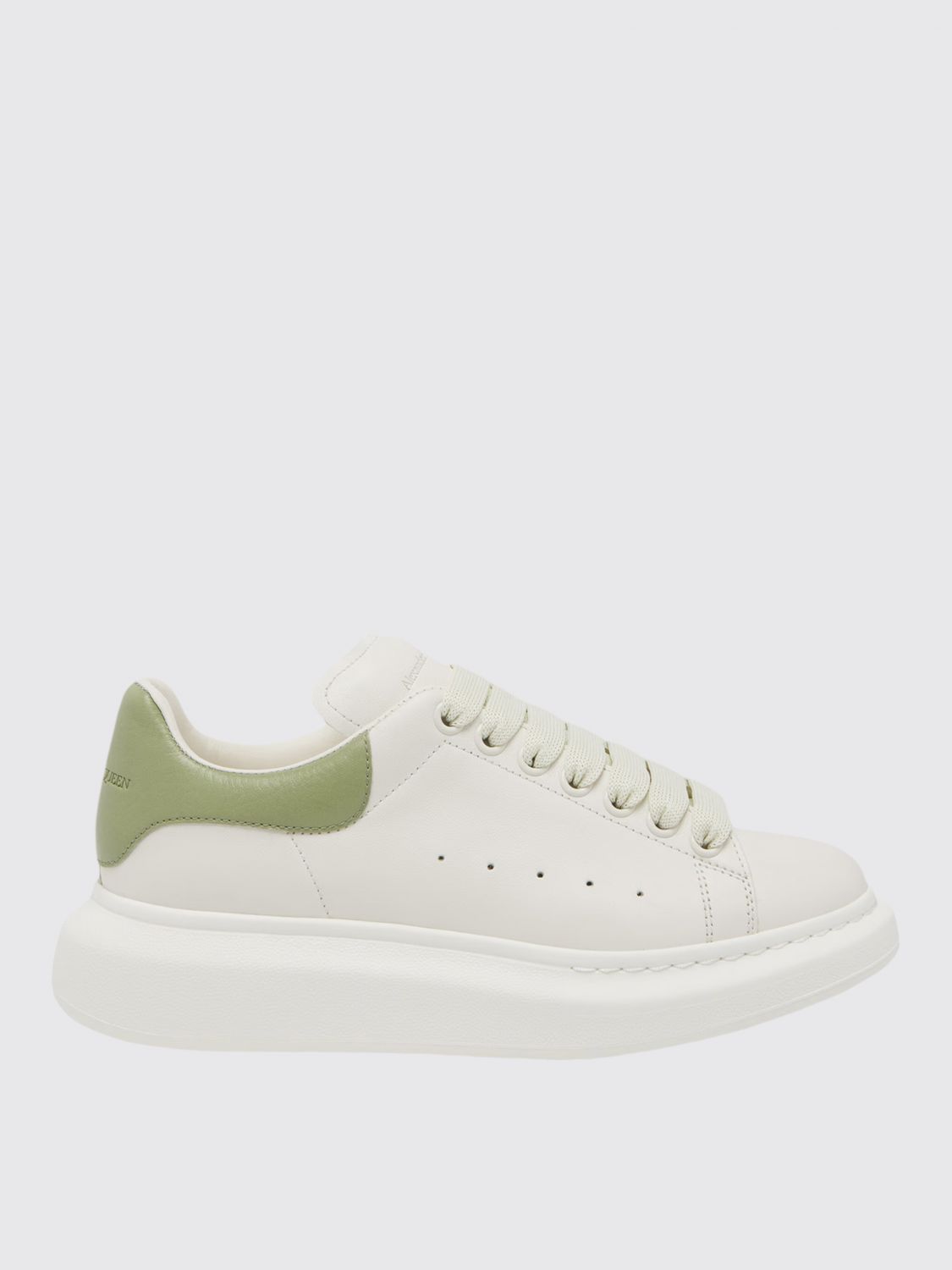 Alexander Mcqueen Oversized Low-top Sneakers In White