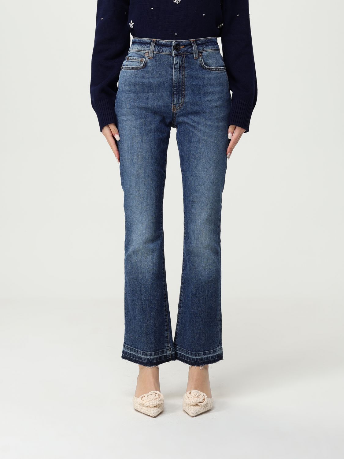 Semicouture Jeans  Woman Color Denim