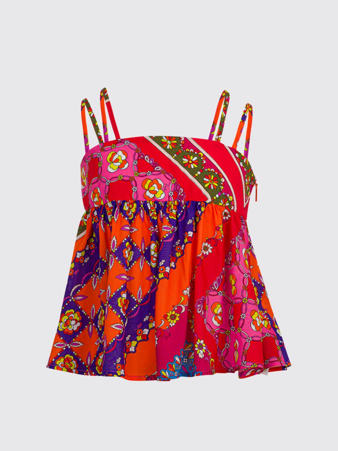 Pucci Vest Kids Color Multicolor