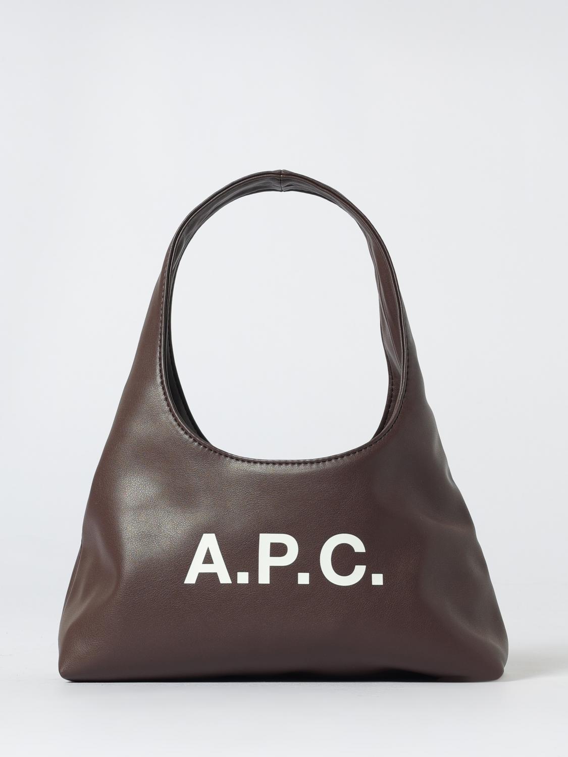 Apc Shoulder Bag A. P.c. Woman Color Brown In Brown
