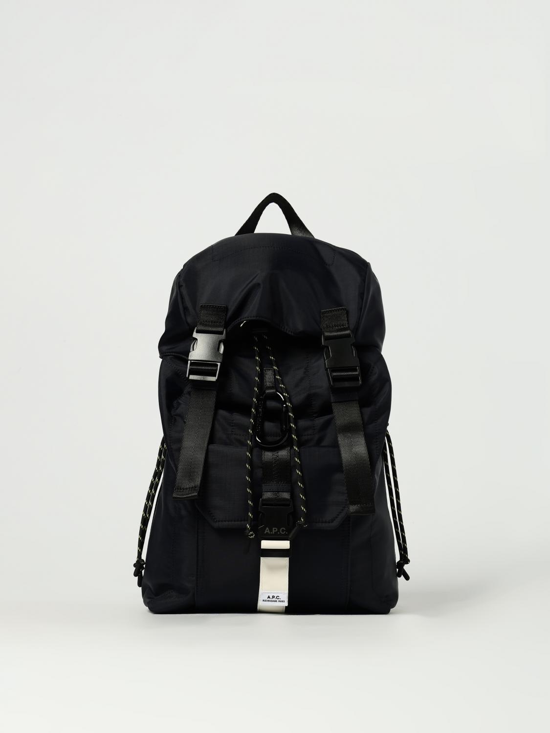 Backpack A. P.C. Men color Blue