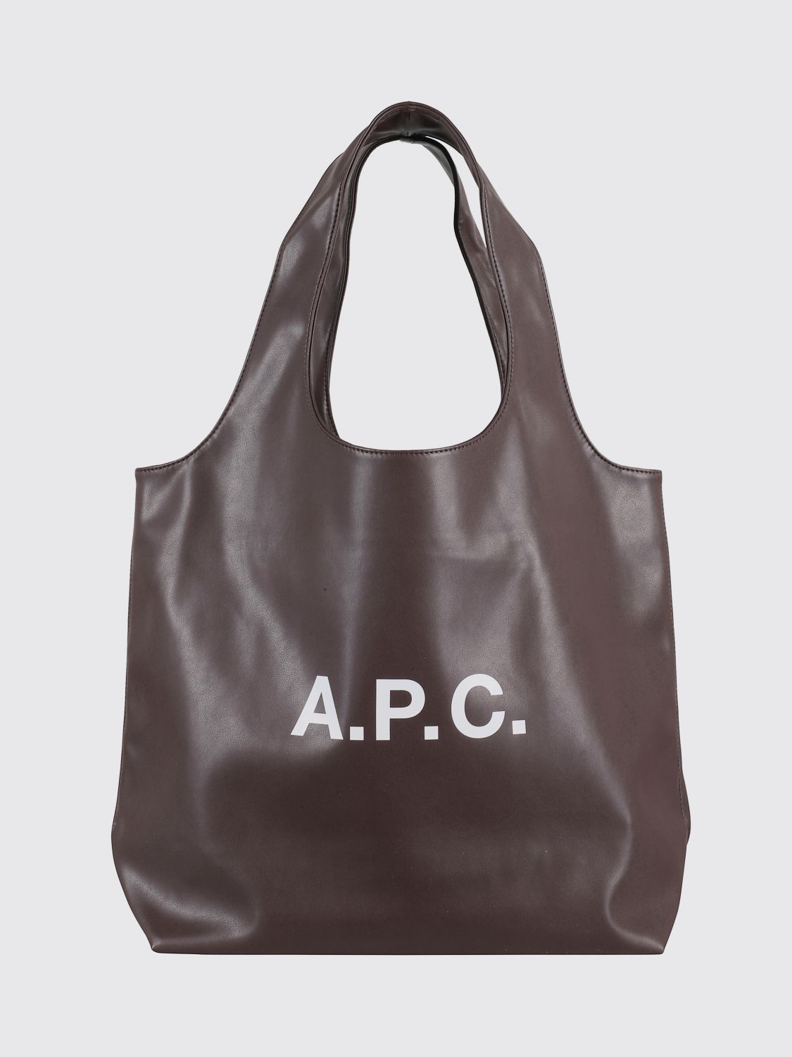 Apc Tote Bags A. P.c. Woman Color Cocoa In Brown