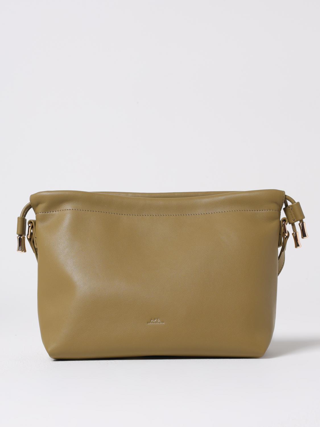 Crossbody Bag A. P.C. Woman color Green