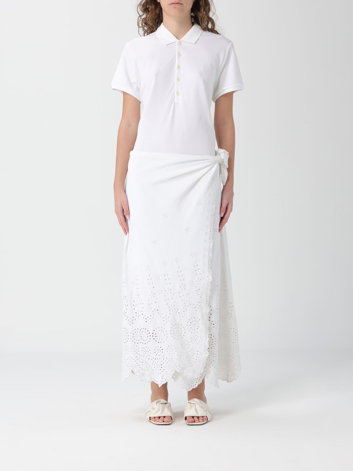 Polo Ralph Lauren Dress  Woman Color White