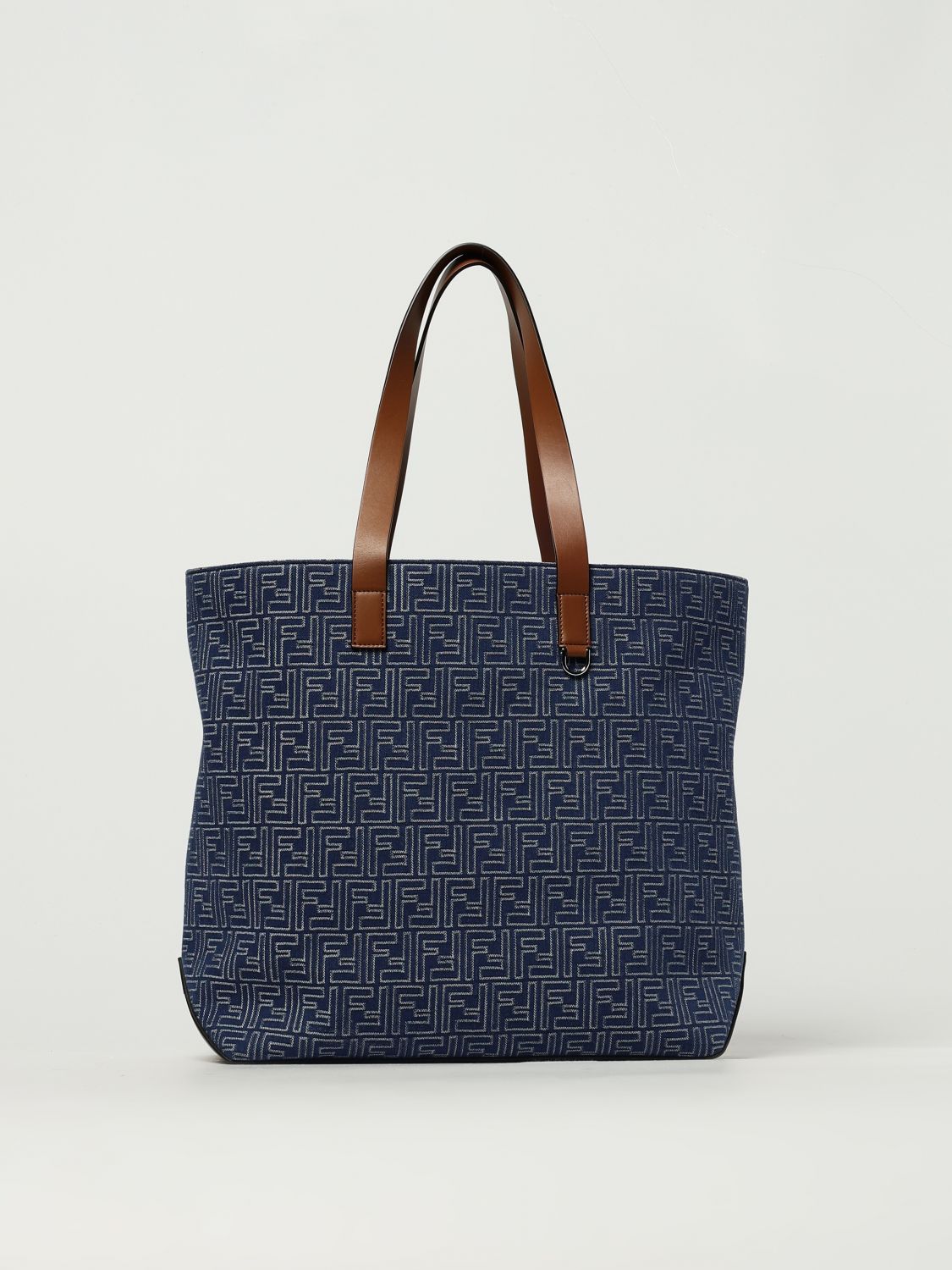 FENDI FENDI Shoulder Bag Men color Grey　FENDI ショルダーバッグ メンズ カラー グレー