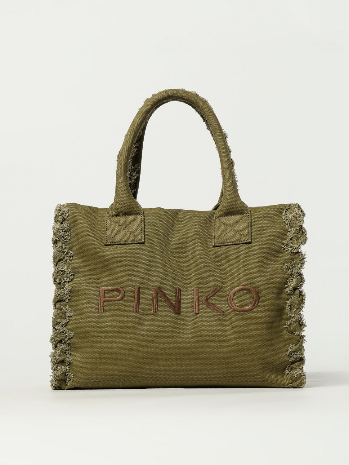 Pinko Tote Bags  Woman Color Military