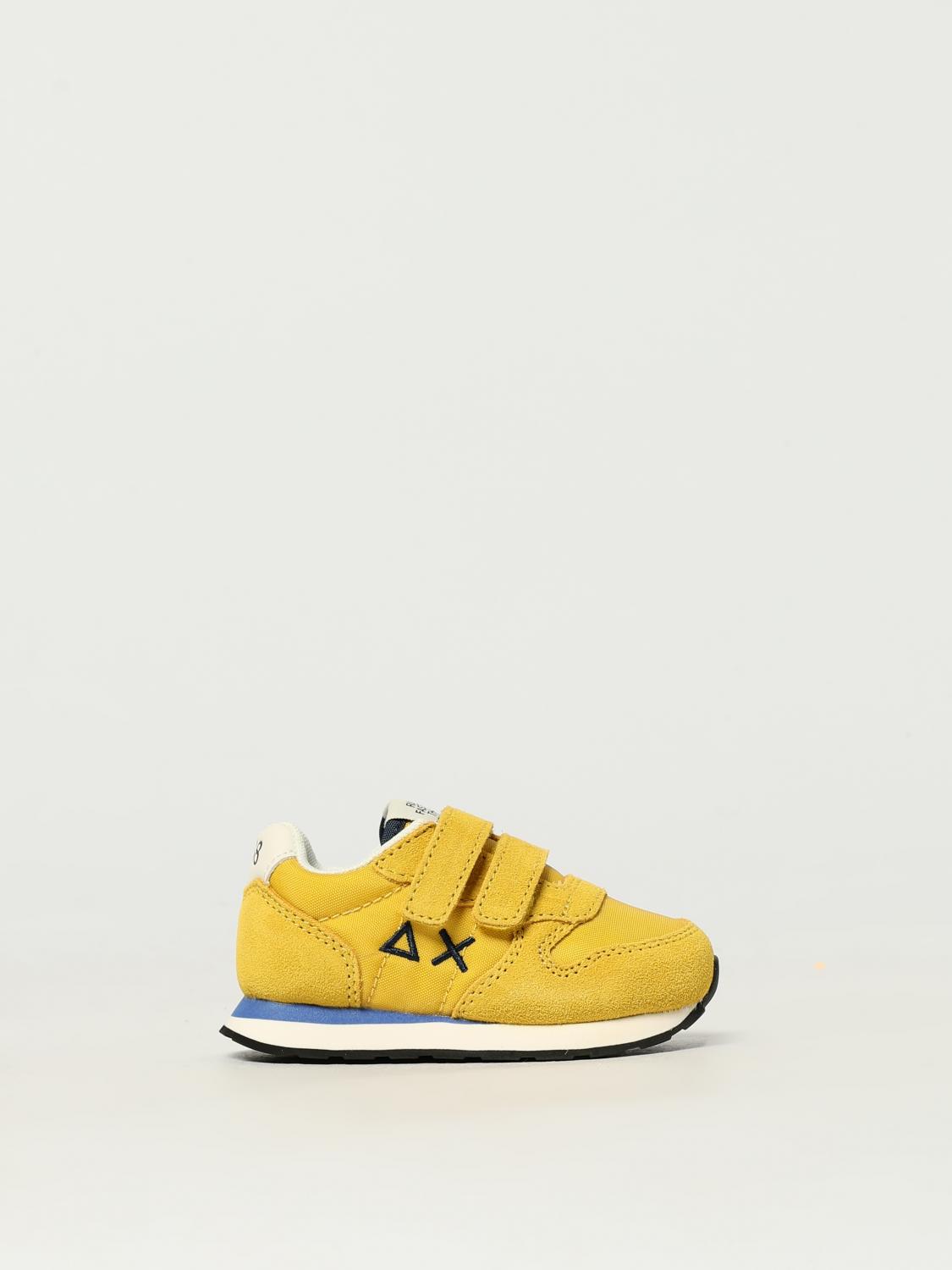Sun 68 Sneakers Sun68 Bambino Colore Bianco 1 In Yellow