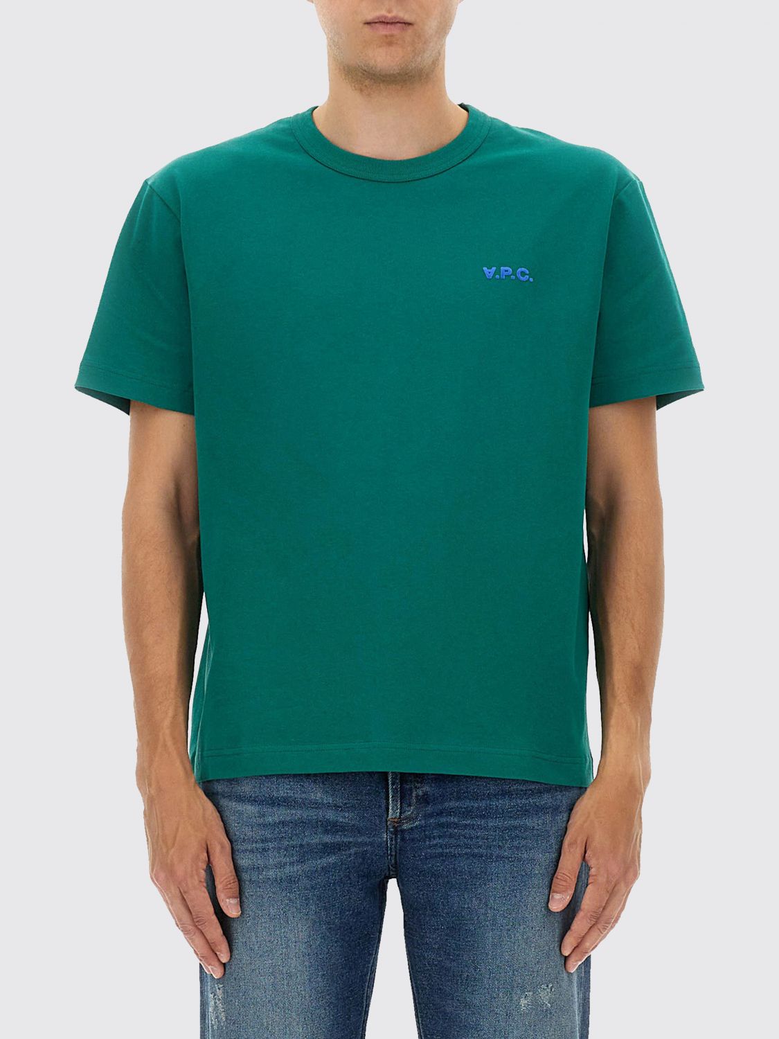 T-shirt A. P.C. in cotone con logo