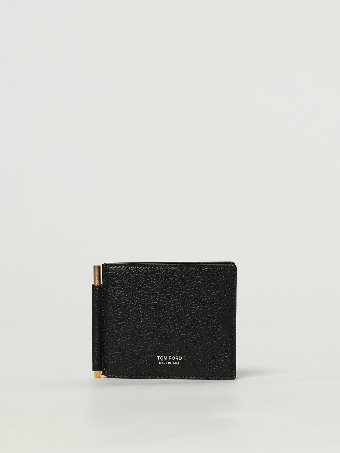 Tom Ford Small Logo Wallet In Black
