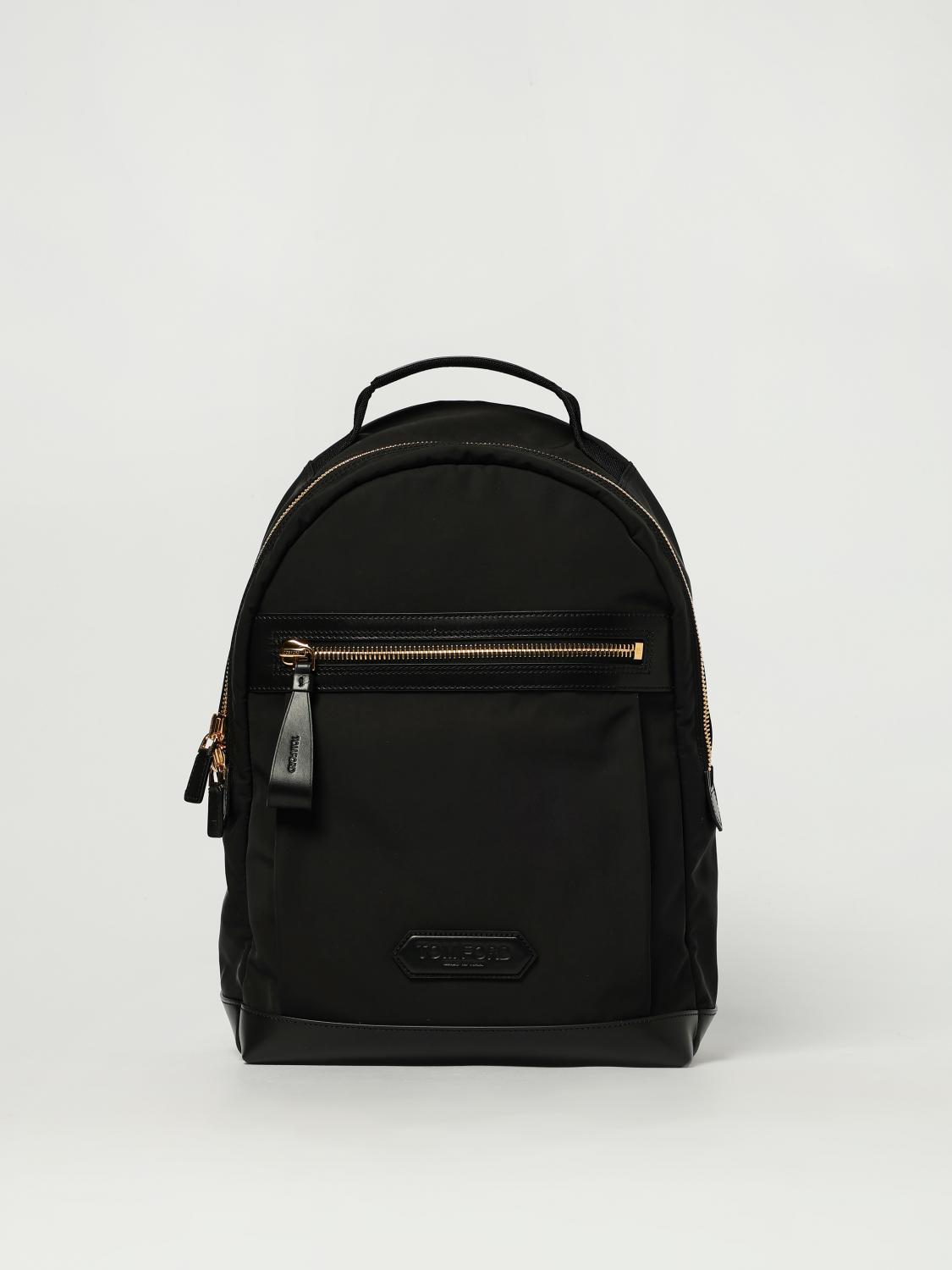 Tom Ford Backpack Men  In Black