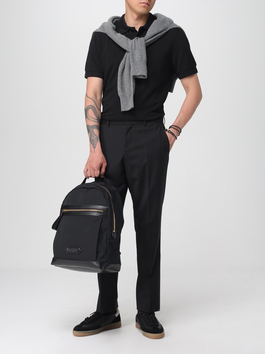 Tom Ford Backpack Men In Black