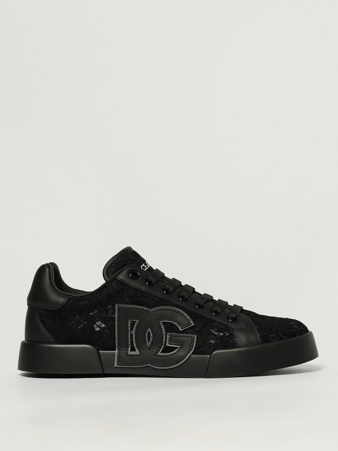 Dolce & Gabbana Dg Cushion Low-top Sneakers In Black