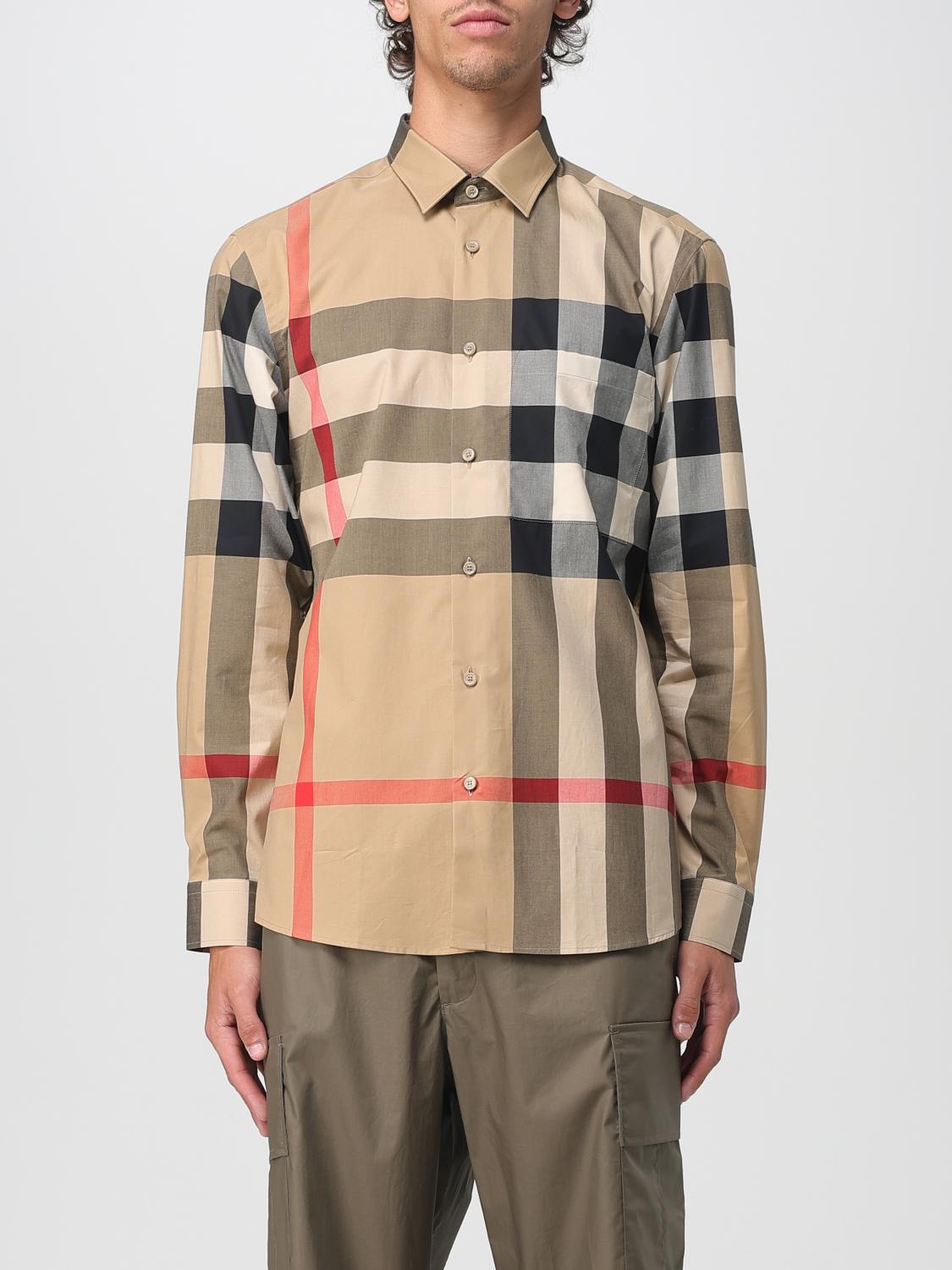 BURBERRY Hemd Herren Farbe Beige