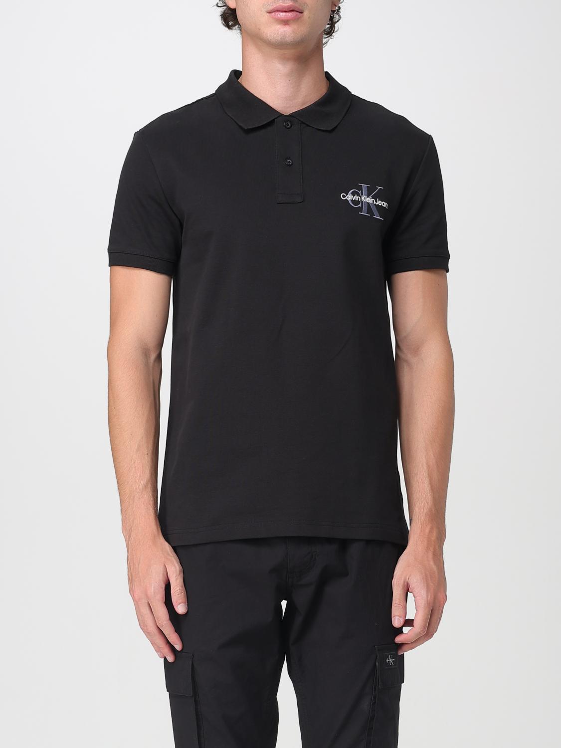 Polo Shirt CALVIN KLEIN JEANS Men color Black Polo Shirt CALVIN KLEIN JEANS Men color Black