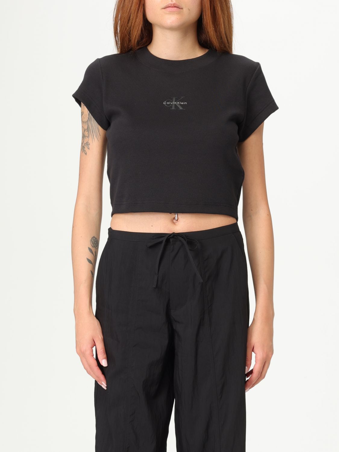 Calvin Klein Jeans Est.1978 T-shirt Calvin Klein Jeans Woman Color Black In Black