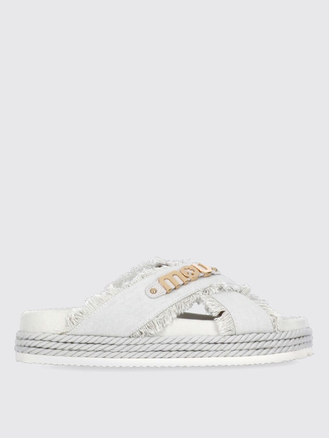 Mou Flat Sandals  Woman Color Grey