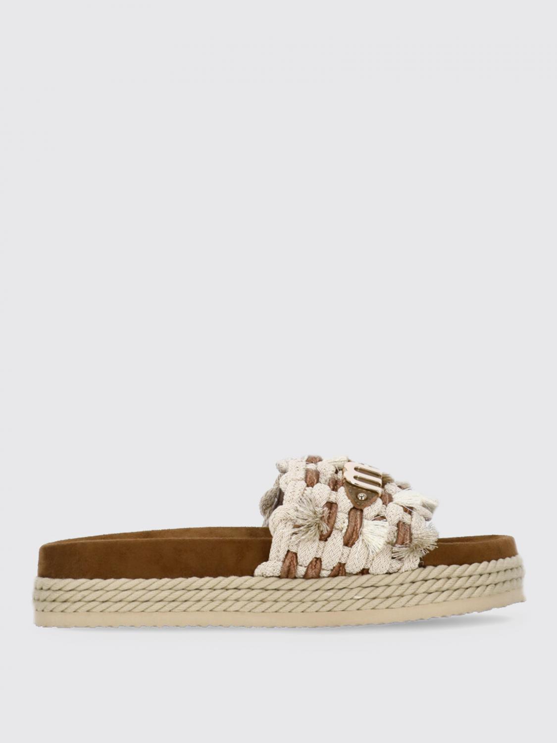 MOU FLAT SANDALS MOU WOMAN COLOR BEIGE H11653022