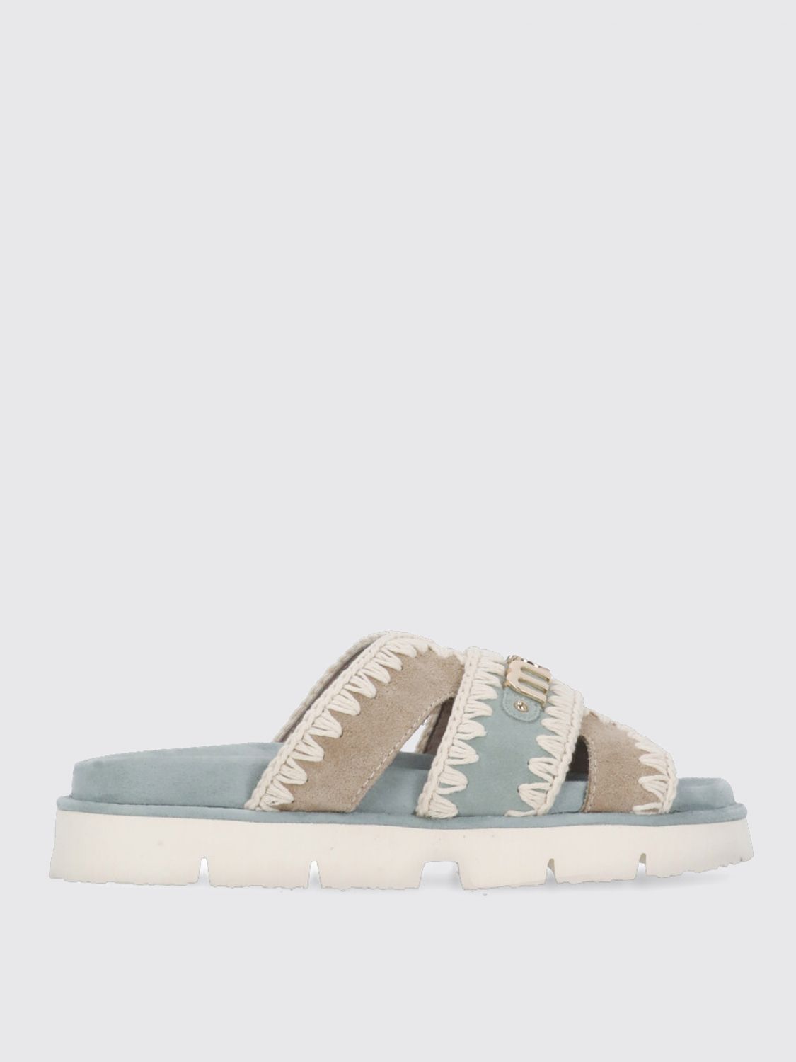 MOU FLAT SANDALS MOU WOMAN COLOR SKY BLUE H11654016