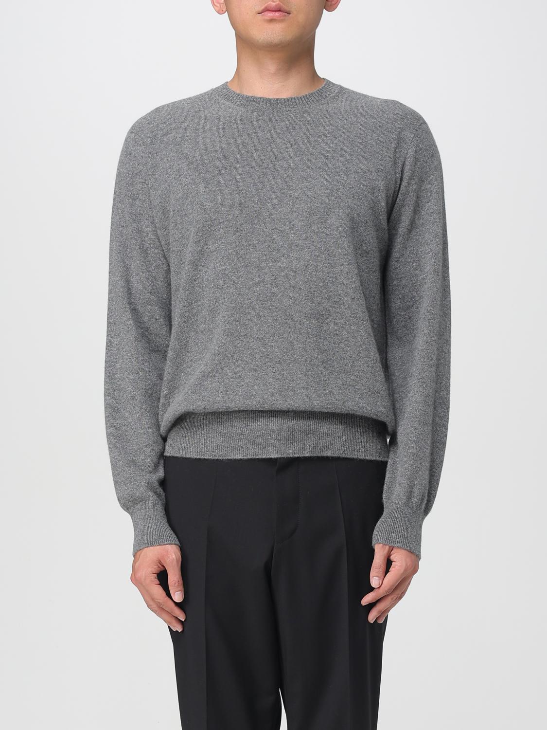 Tom Ford Crewneck Sweater Soft Texture In Gray