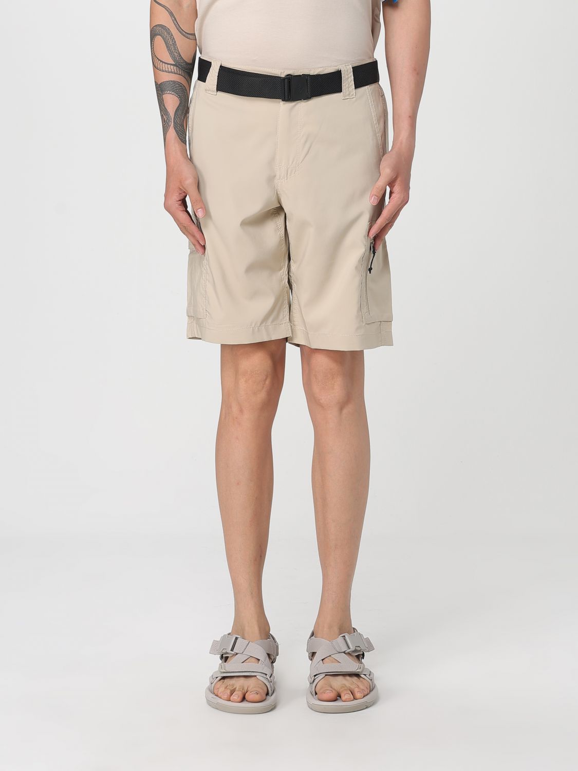 Columbia Short  Men Color Beige In Neutral