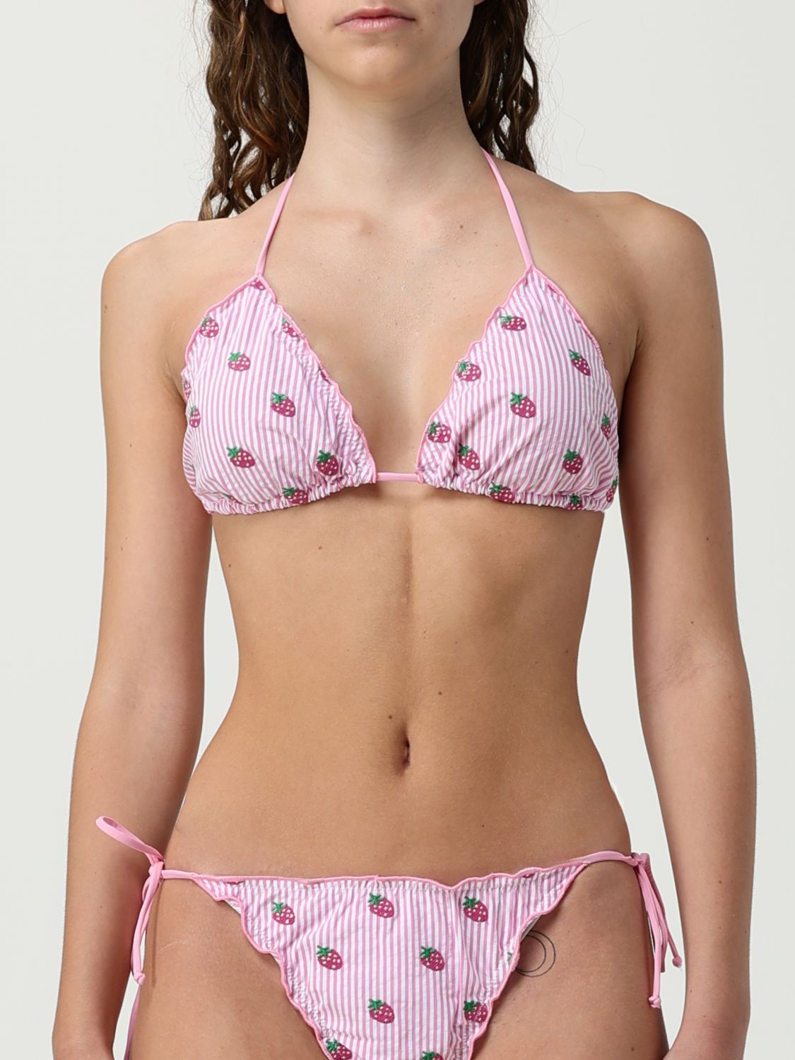 Mc2 Saint Barth Swimsuit Woman Color Pink In Pink