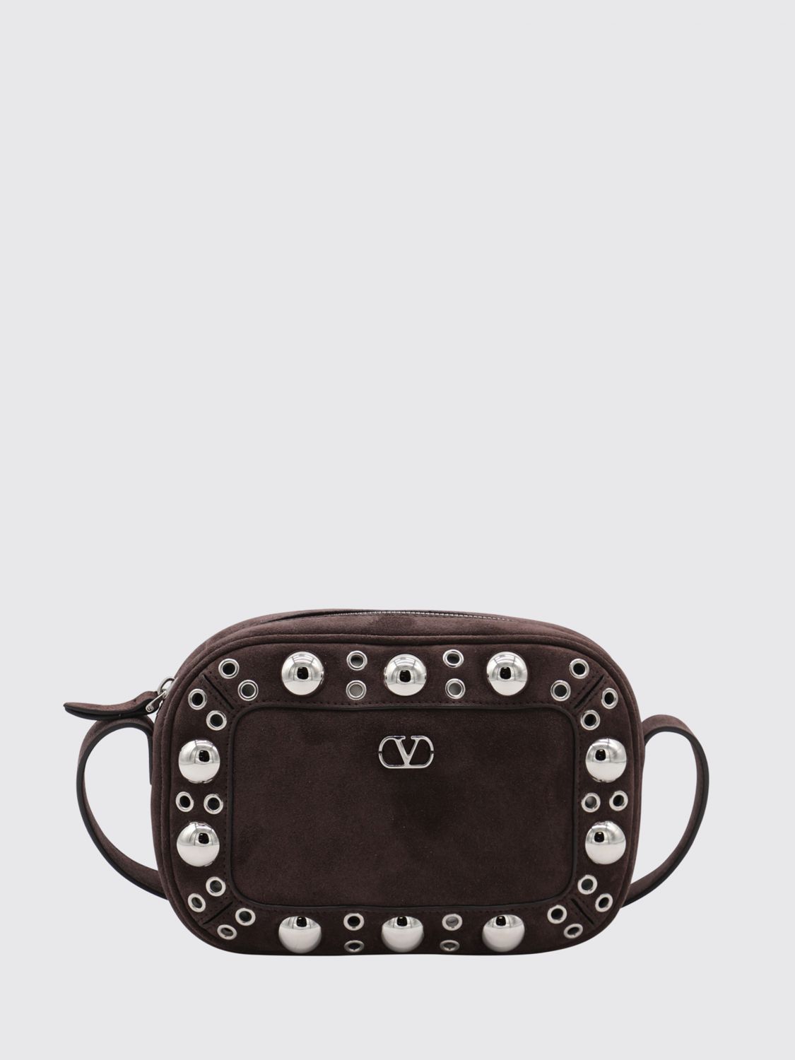 Valentino Shoulder Bag Garavani Woman Color Brown In Black