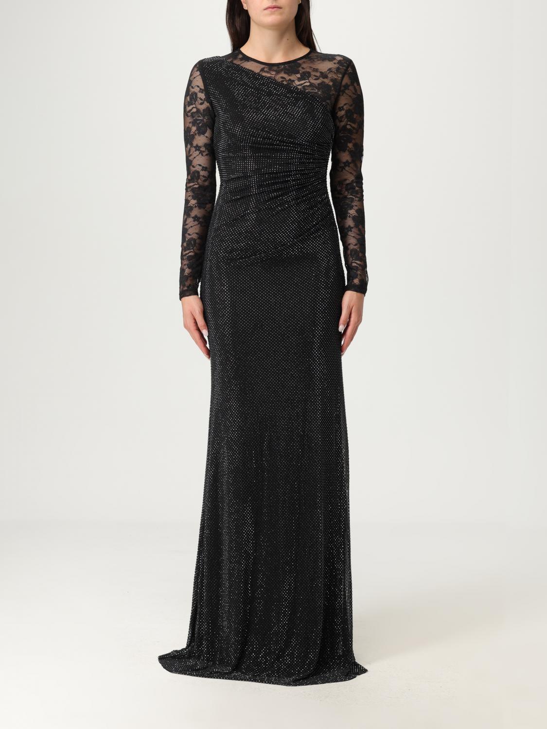 Self-portrait Black Dress In Black