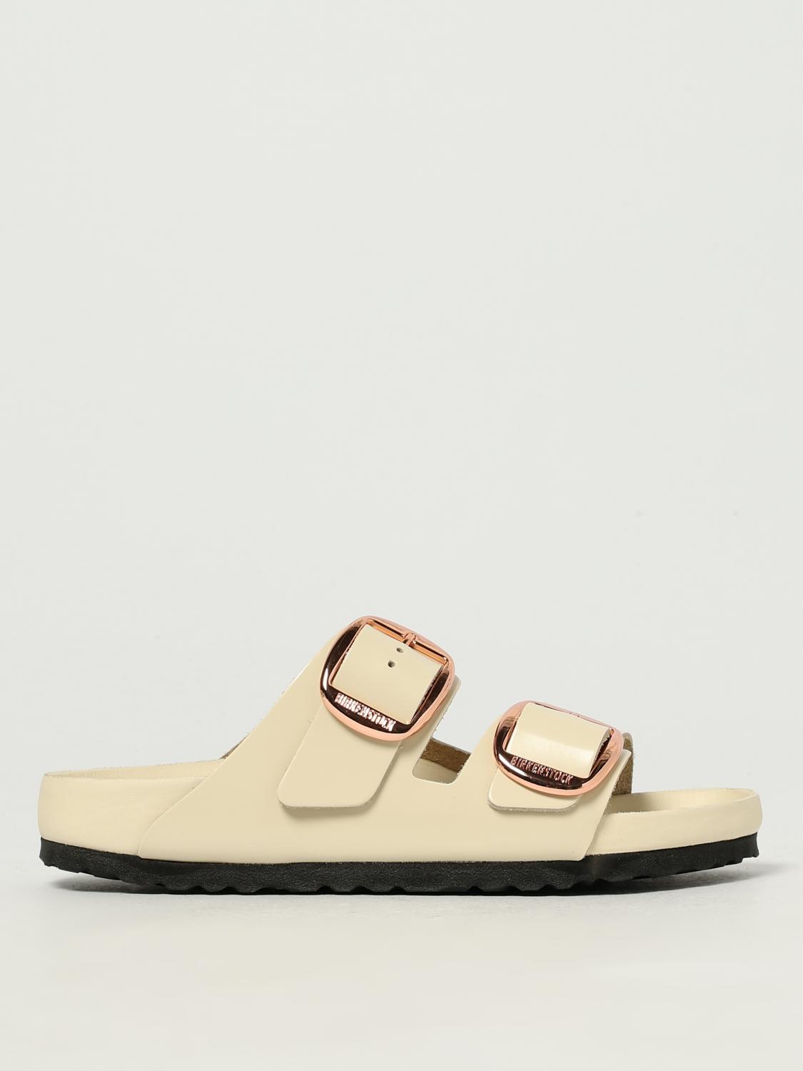 Birkenstock Arizona Lacquer Leather Slides
