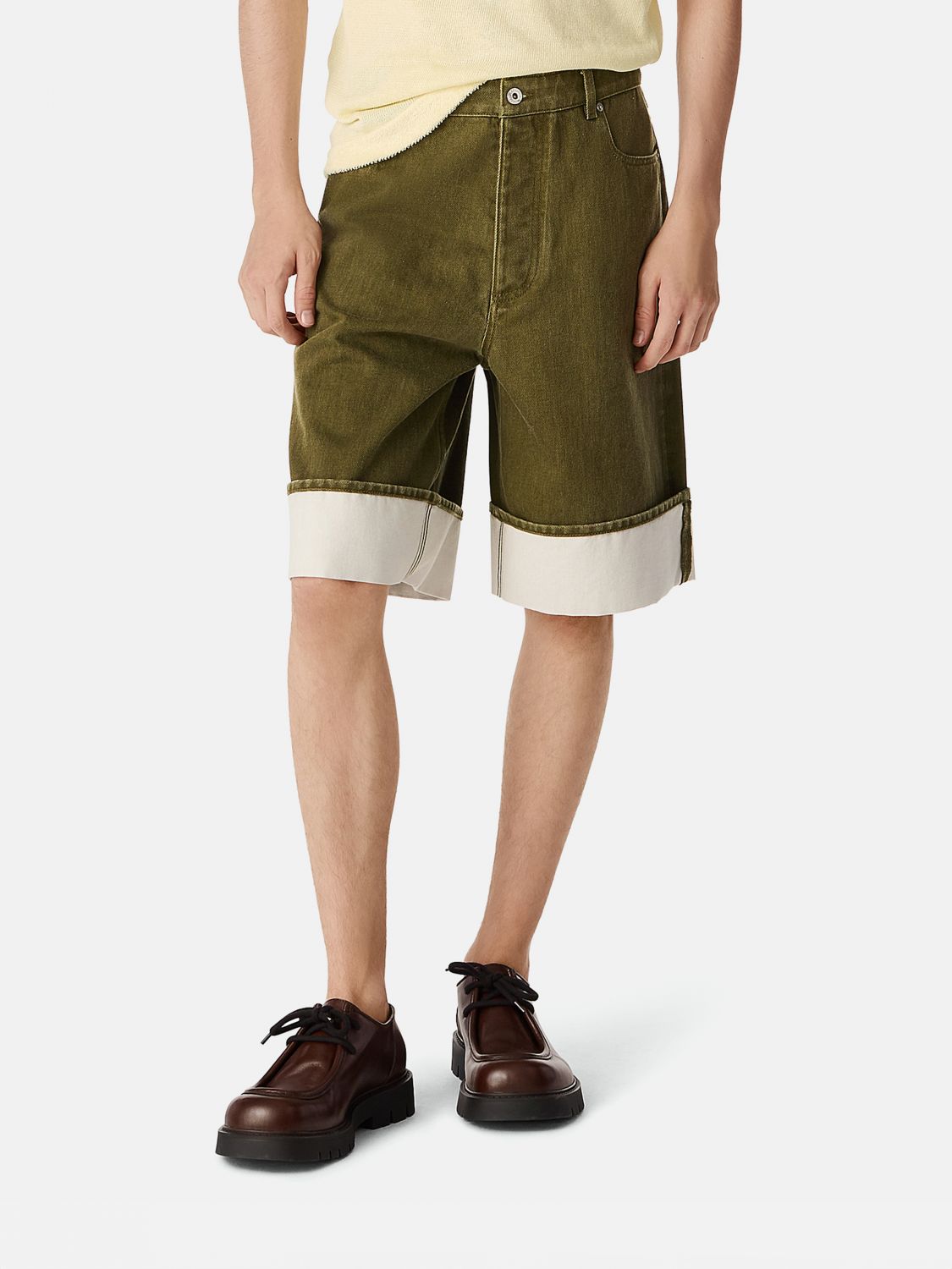 Short BOTTEGA VENETA Men color Green