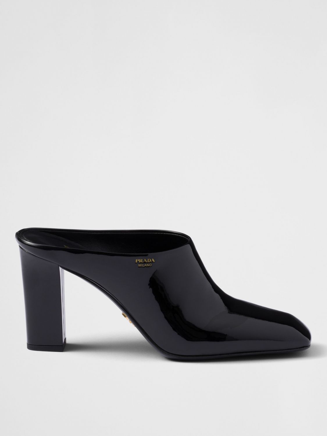 Prada High Heel Shoes Woman In Black