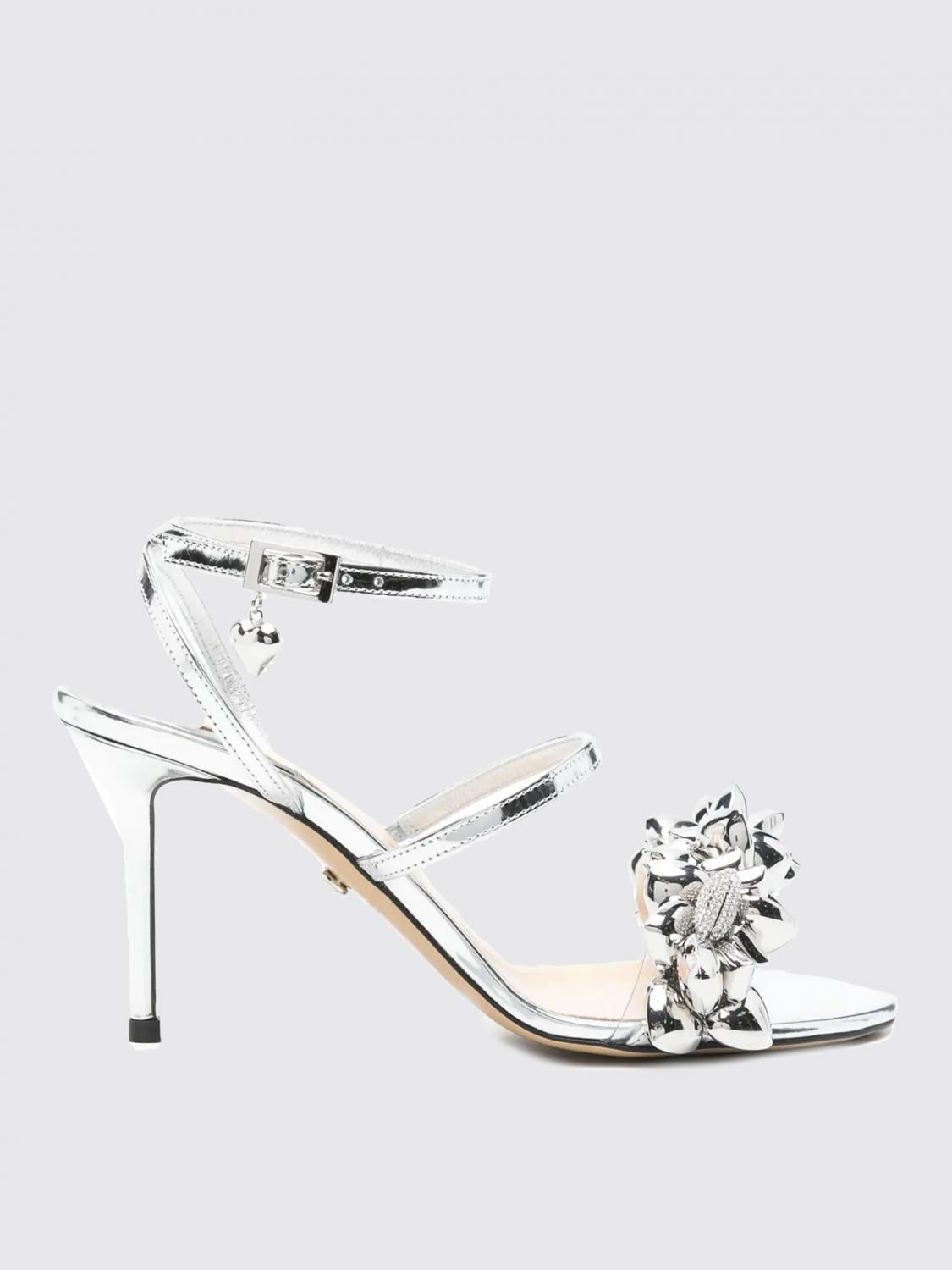 Mach&mach Heeled Sandals Mach & Mach Woman Color Silver