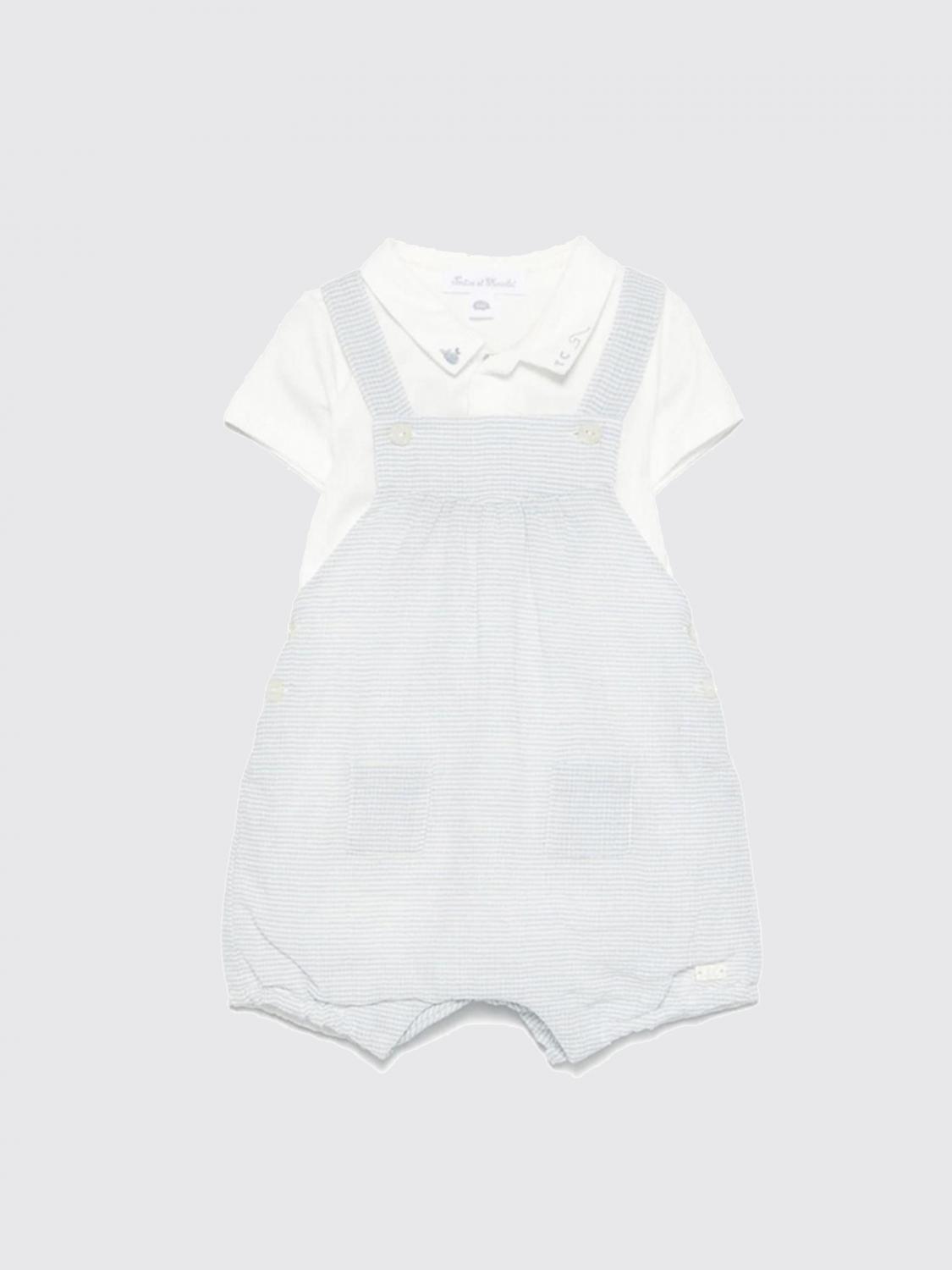 Tartine Et Chocolat Romper Kids Color Blue