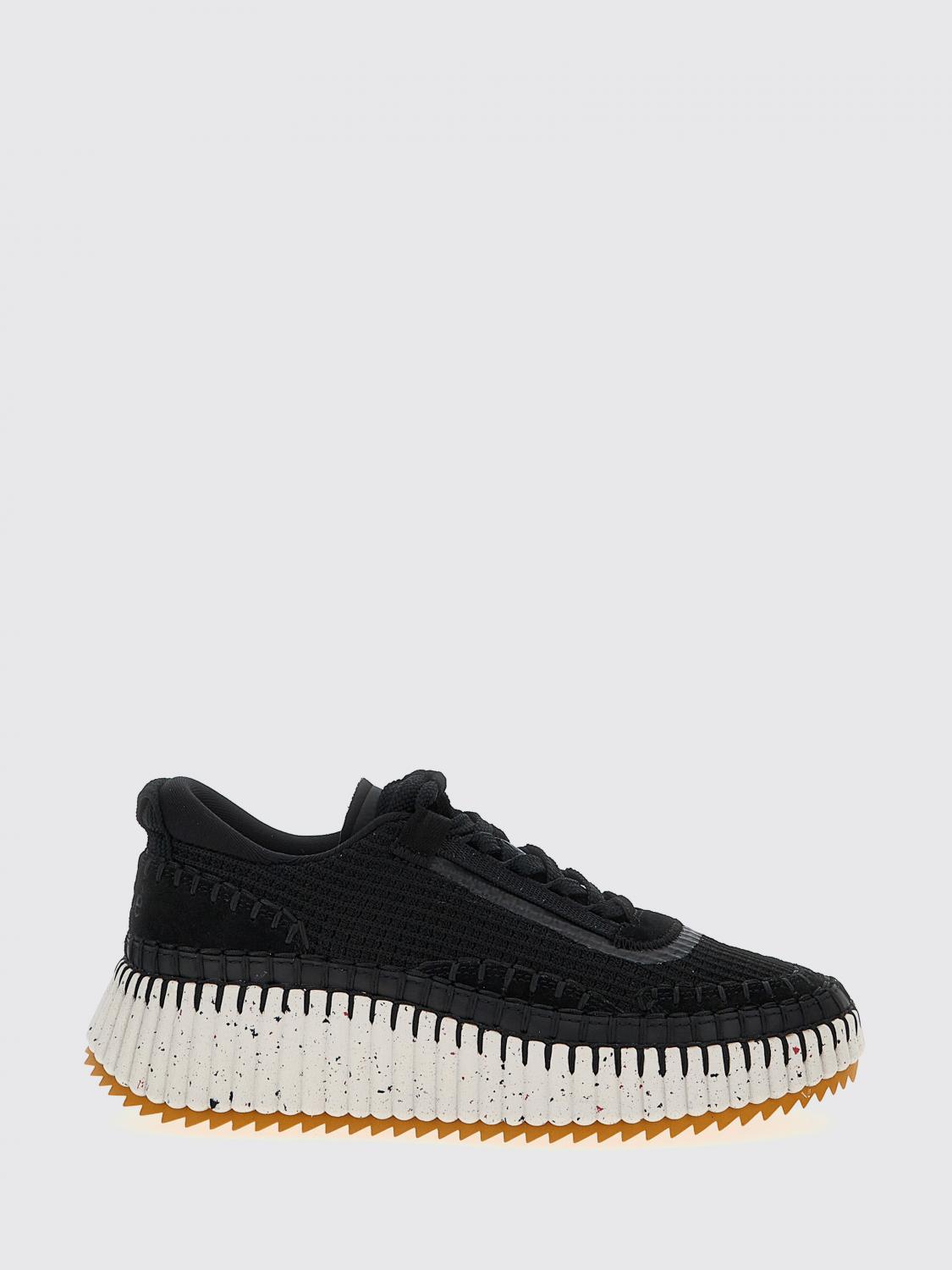 Chloé Nama Sneaker In Black