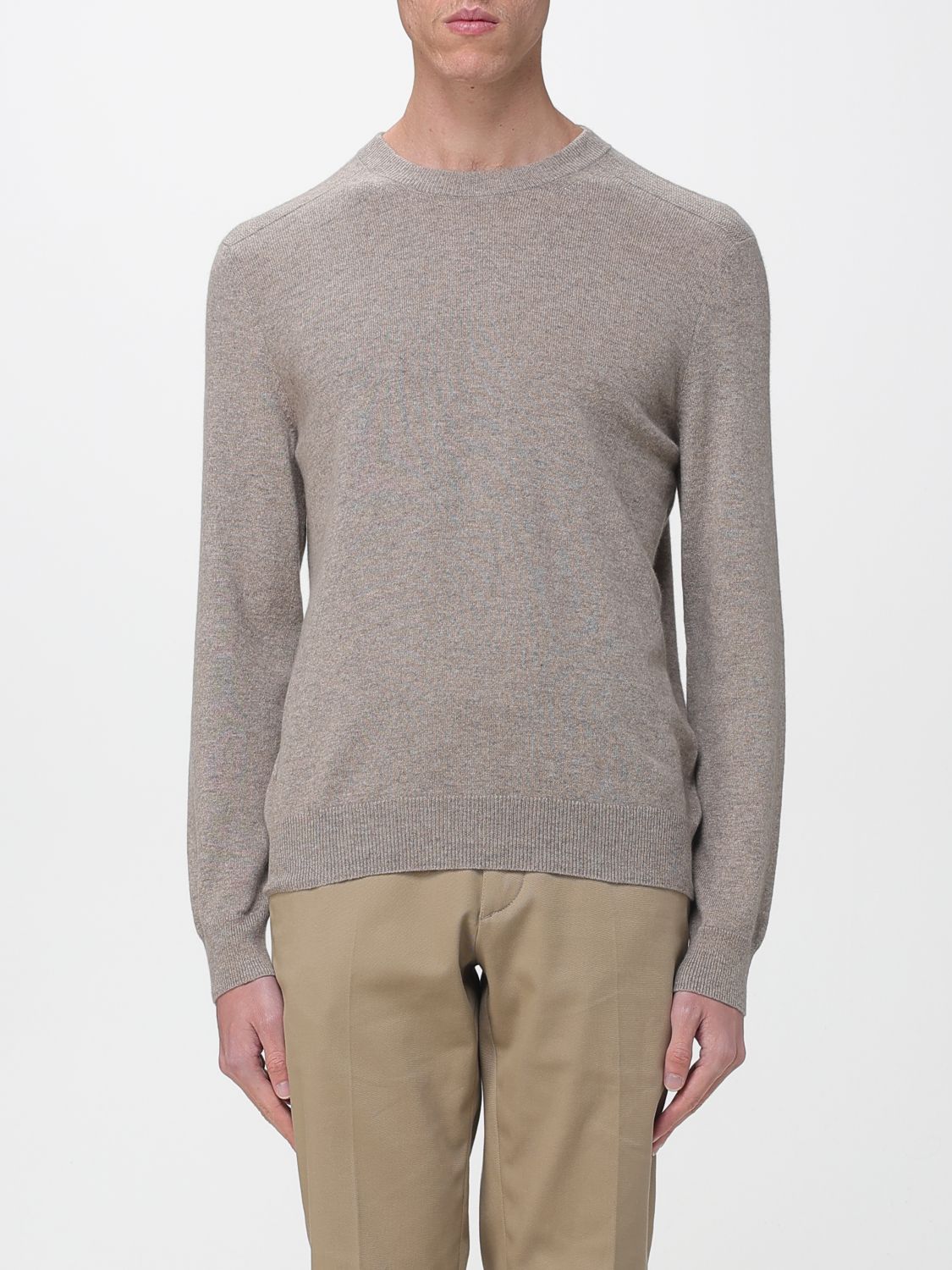 Sweater BRIONI Men color Beige