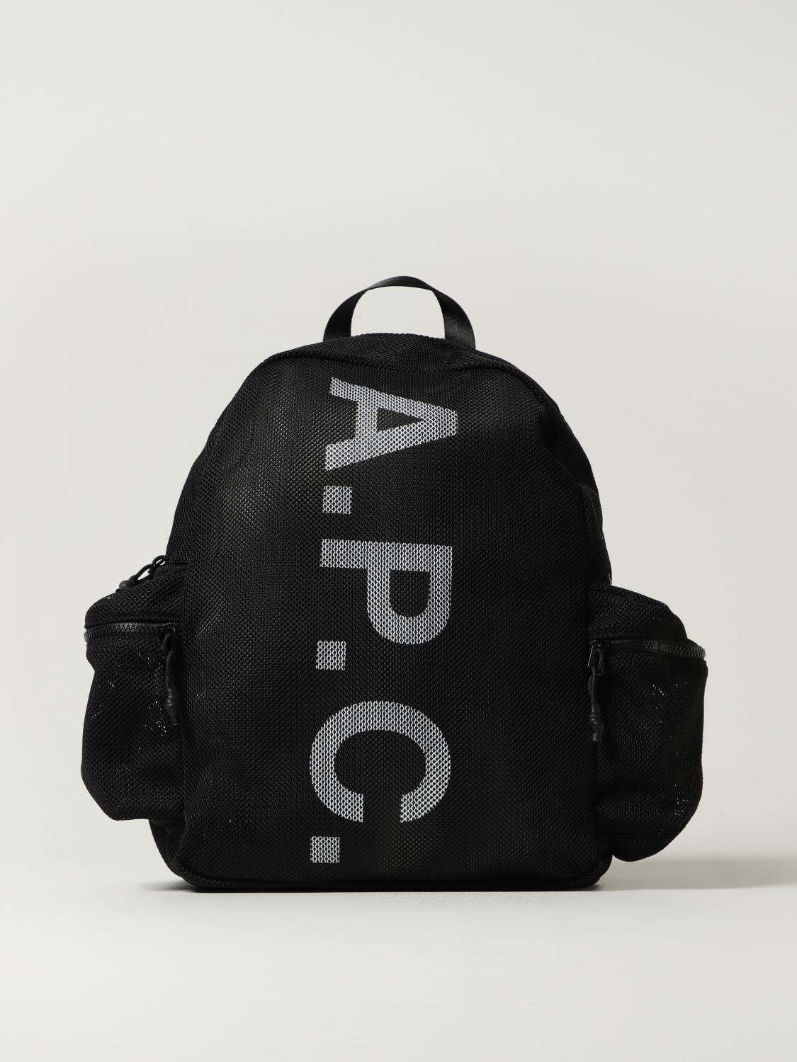 Backpack A. P.C. Men color Black